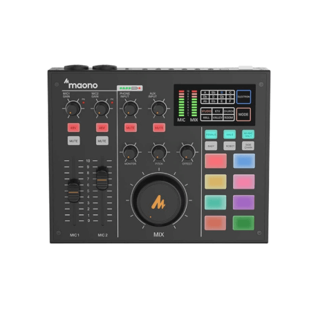 พอดแคสต์มิกเซอร์ MAONO MAONOCASTER AM100_1